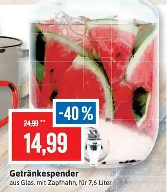 Stolz Getränkespender Angebot