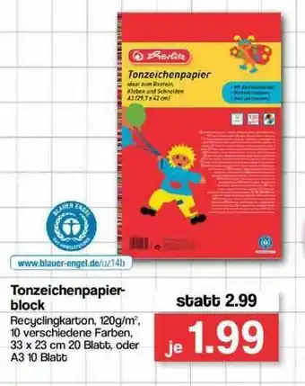 Famila Nord Ost Tonzeichenpapier Block Angebot