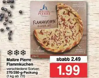 Famila Nord Ost Maitre Pierre Flammkuchen Angebot