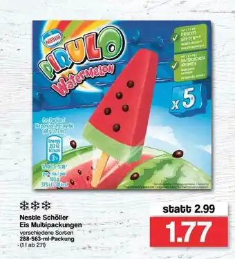 Famila Nord Ost Nestle Schöller Eis Multipackungen Angebot