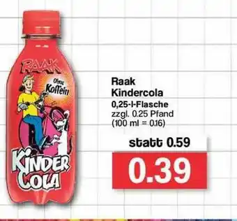 Famila Nord Ost Raak Kindercola Angebot