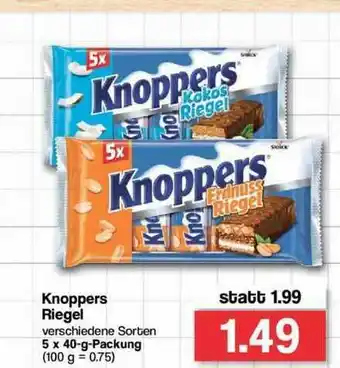 Famila Nord Ost Knoppers Riegel Angebot