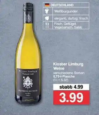 Famila Nord Ost Kloster Limburg Weine Angebot