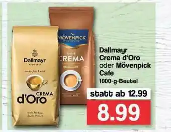 Famila Nord Ost Dallmayr Crema D'oro Oder Mövenpick Cafe Angebot