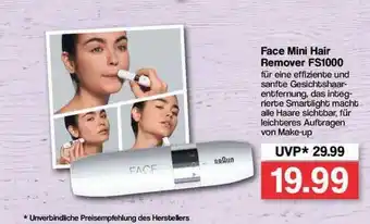 Famila Nord Ost Braun Face Mini Hair Remover Fs1000 Angebot