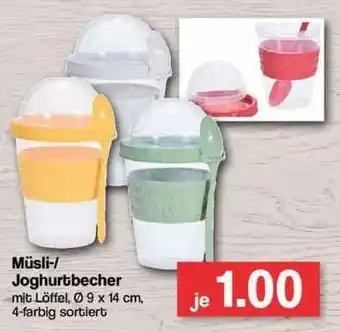 Famila Nord Ost Müsli- Oder Joghurtbecher Angebot