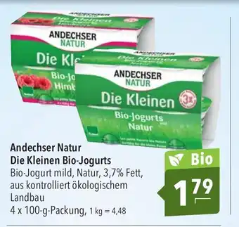 CITTI Markt Andechser Natur Die Kleinen Bio-Jogurts 4*100g Angebot