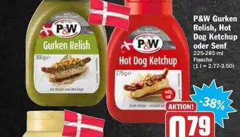 Hit P&w Gurken Relish, Hot Dog Ketchup Oder Senf Angebot