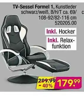 Möbel Boss Tv-sessel Formel Angebot