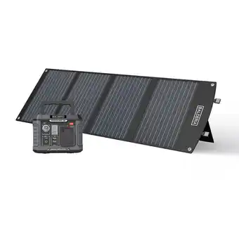 Decathlon Balderia stromgenerator power-set, powerstation 300w + solarmodul 120w Angebot