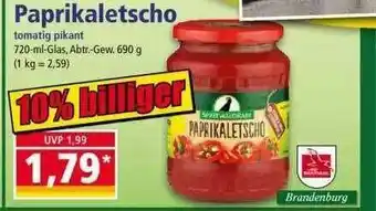 Norma Paprikaletscho Angebot