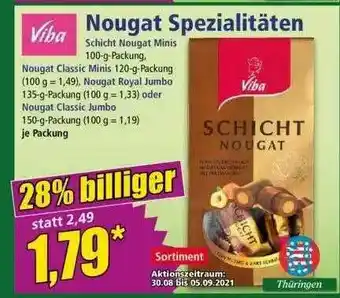 Norma Viba Nougat Spezialitäten Angebot