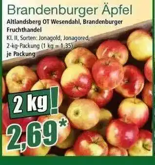 Norma Brandenburger äpfel Angebot