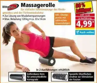 Norma Dittmann Massagerolle Angebot