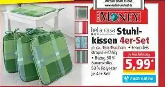 Norma Bella Casa Stuhlkissen 4er-set Angebot