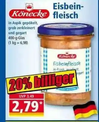 Norma Könecke Eisbeinfleisch Angebot