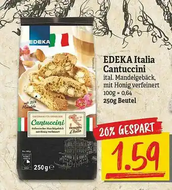 NP Discount Edeka Italia Cantuccini Angebot