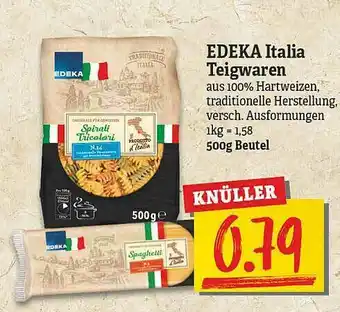 NP Discount Edeka Italia Teigwaren Angebot