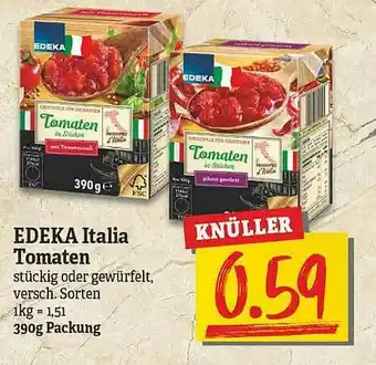 NP Discount Edeka Italia Tomaten Angebot