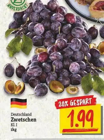 NP Discount Deutschland Zwetschen Angebot