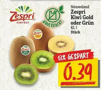 NP Discount Zespri Kiwi Gold Oder Grün Angebot