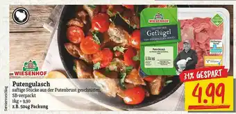 NP Discount Wiesenhof Putengulasch Angebot