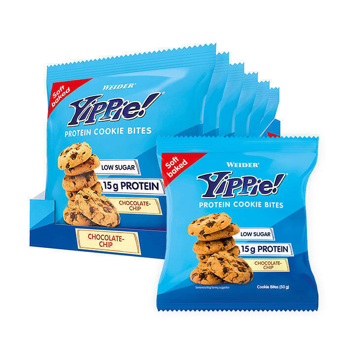 Yippie!® protein cookie bites 6er vanilleschoko Angebot bei Decathlon