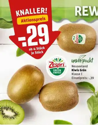 REWE Kaufpark Zespri Kiwis Grün Angebot