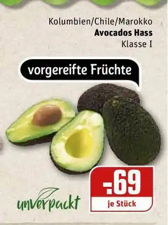 REWE Kaufpark Unverpackt Avocados Hass Angebot