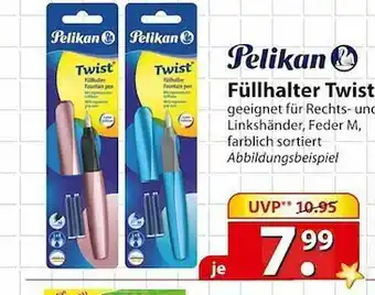 Famila Nord Ost Pelikan Füllhalter Twist Angebot