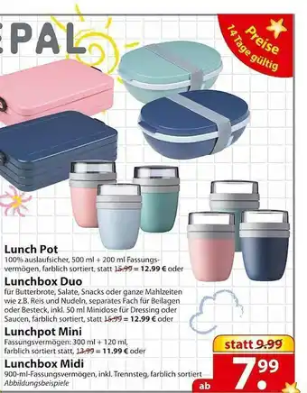 Famila Nord Ost Lunch Pot Oder Lunchbox Duo Oder Lunchpot Mini Oder Lunchbox Midi Angebot