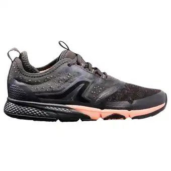 Decathlon Freizeitschuhe walking pw 580 water resist damen grau/koralle Angebot