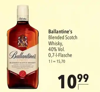 CITTI Markt Ballantine's FINEST BLENDED SCOTCH WHISKY 700ml Angebot