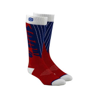 Decathlon Moto socken - rot/blau Angebot