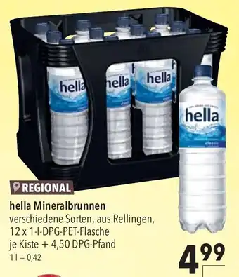 CITTI Markt hella Mineralbrunnen 12*1L Angebot