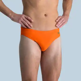 Decathlon Badehose slip herren arena - santa orange os Angebot