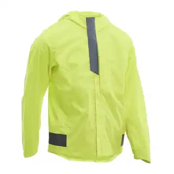 Decathlon Fahrrad regenjacke 500 kinder neongelb Angebot