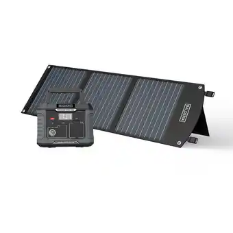 Decathlon Balderia stromgenerator power-set, powerstation 500w + solarmodul 60w Angebot