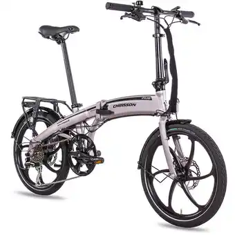 Decathlon Chrisson efolder e-bike faltrad klapprad 20 zoll 360 wh grau Angebot