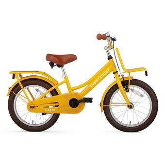 Decathlon Supersuper cooper bamboo kinderfahrrad gelb Angebot