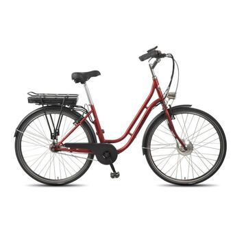 Decathlon Allegro e-bike boulevard 7 plus 374 e-citybike bordeaux wave 45 cm 28 zoll Angebot