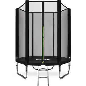 Decathlon Trampolin mit sicherheitsnetz - schwarz - 183 cm Angebot