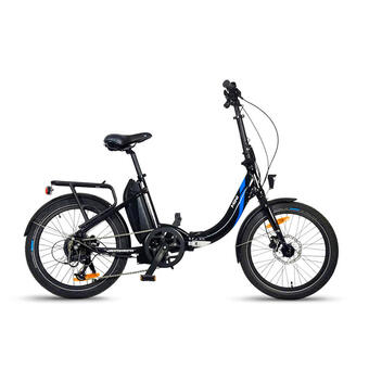 Decathlon Mini urbanbiker e-bike klapprad 20 zoll schwarz Angebot