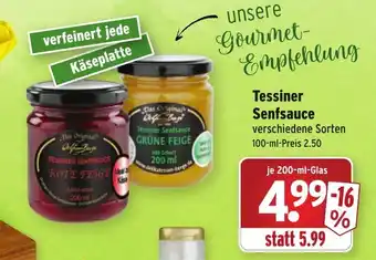 Wasgau Tessiner Senfsauce 200ml Angebot