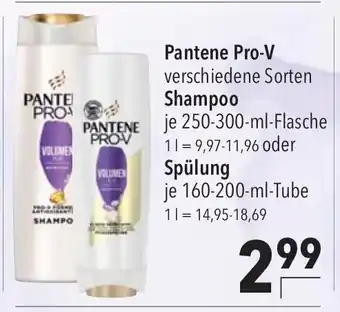 CITTI Markt Pantene Pro-V Shampoo 250/300ml o. Spülung160/200ml Angebot