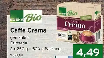 CAP Markt Edeka Bio Caffe Crema Angebot