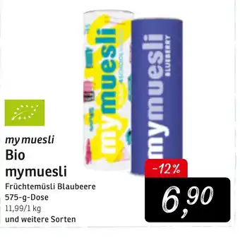 KONSUM My Muesli Bio Mymuesli 575g Angebot