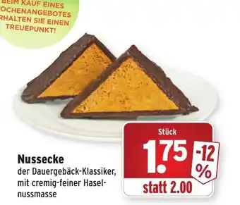 Wasgau Nussecke Angebot