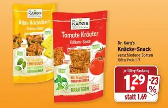 Wasgau Dr. Knäcke Snack 110g Angebot