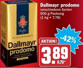 AEZ Dallmayr Prodomo 500g Angebot